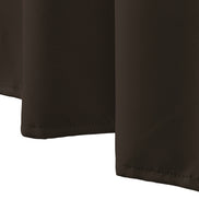 Maison Charlo Basic Blackout Curtains – Tobacco Brown – 118 x 98 in – Set of 2 Panels