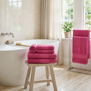 5-Piece Cotton Towel Set Noblesse – Bath, Hand & Bath Mat Soft Absorbent Premium Design