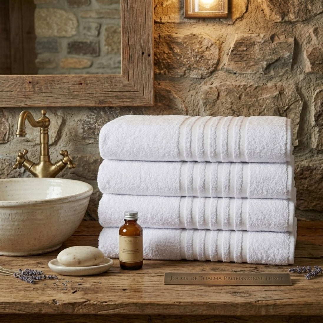 Luxor Professional Bath Towel White 55.1 x 28.3 in – 450 GSM Cotton Blend for Hospitality
