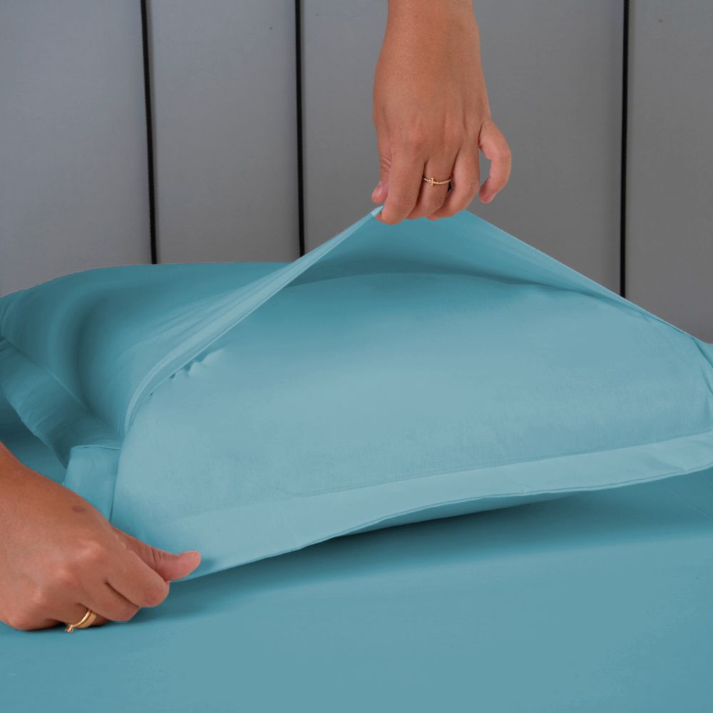 Everyday Percale Pillow Sham 180 Thread Count 27.56 x 19.69 in
