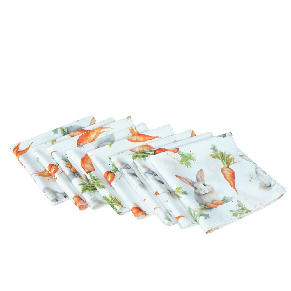 Essence Microfiber Cloth Napkins Set of 8, 13.78 x 13.78 in