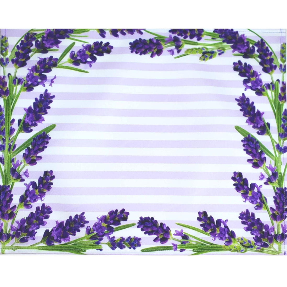 Set 4 Waterproof Rectangular Placemats Lavender 17X13
