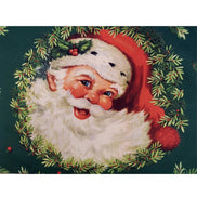 Set of 4 Placemats Christmas Santa Claus Cloth Waterproof 17